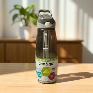 Contigo Smoke Gray Water Bottle